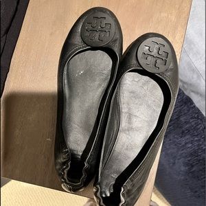 USED but pretty good Tory Burch Reva flats